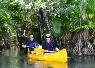 Kayak en familia